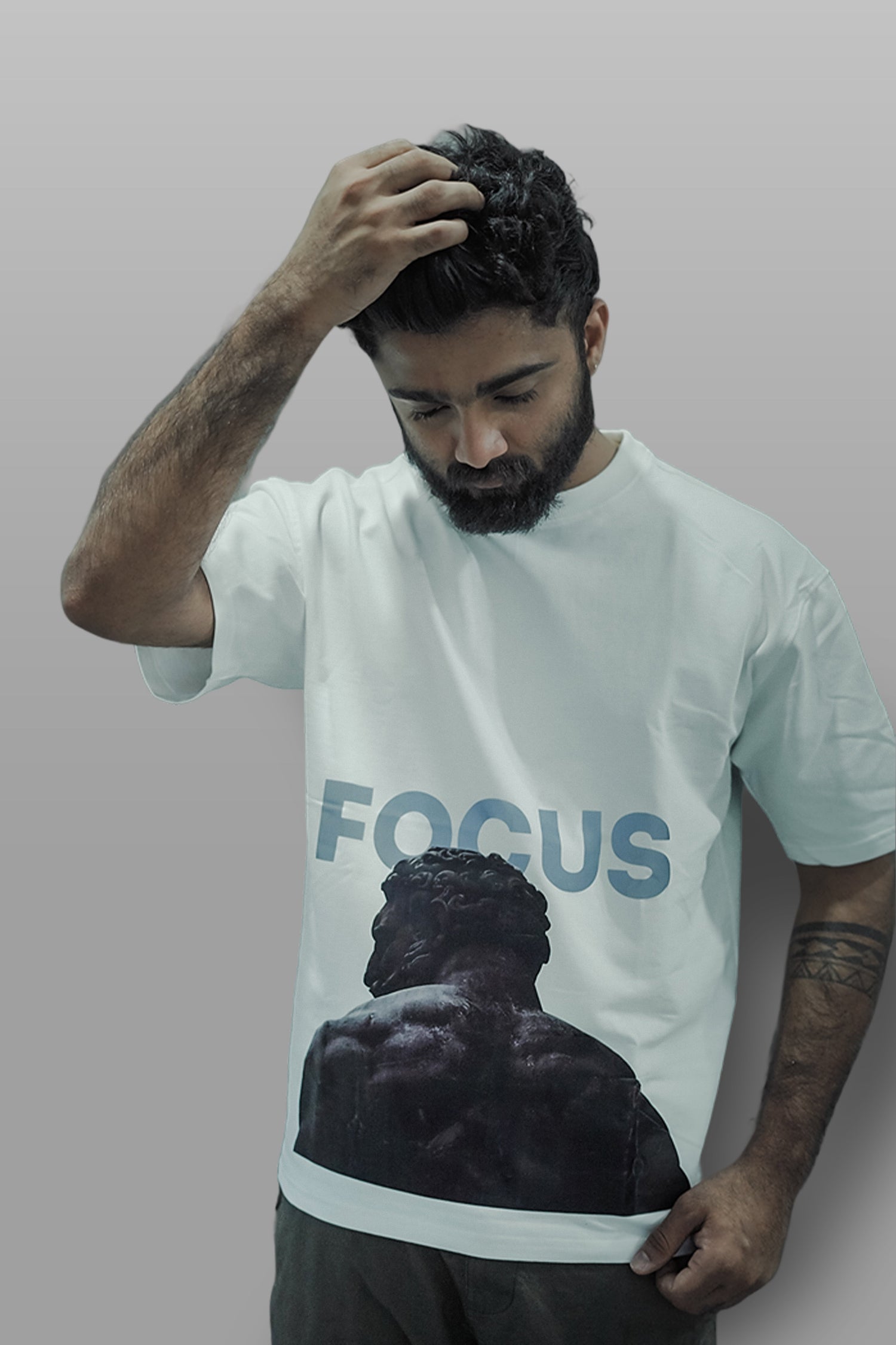 Oversized T-shirt- White